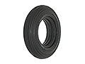 PU-Reifen 180x45 mm Rille schwarz